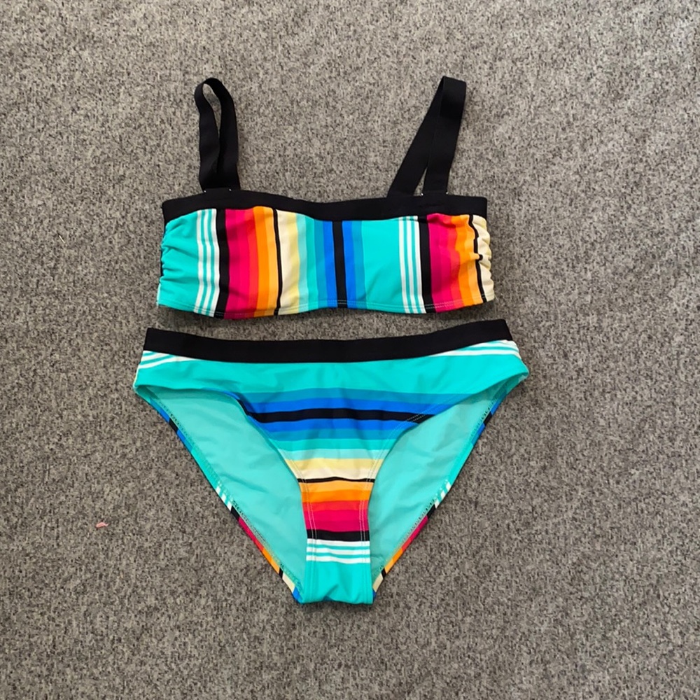 Ingear Multi-Color Two Piece Swimsuit